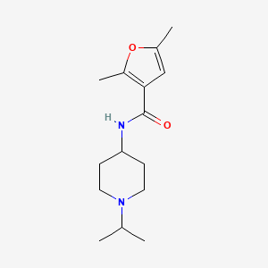 N-(1-isopropyl-4-piperidinyl)-2,5-dimethyl-3-furamide