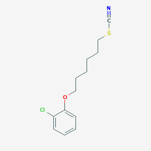 6-(2-chlorophenoxy)hexyl thiocyanate