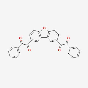 1-[8-(2-Oxo-2-phenylacetyl)dibenzofuran-2-yl]-2-phenylethane-1,2-dione