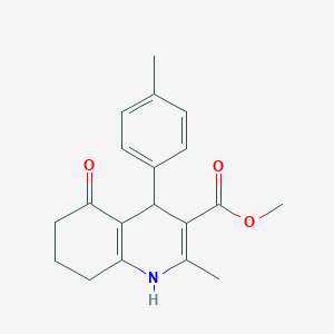 Methyl 2-methyl-4-(4-methylphenyl)-5-oxo-1,4,5,6,7,8-hexahydroquinoline-3-carboxylate