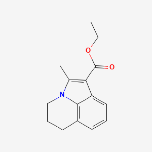 ethyl 2-methyl-5,6-dihydro-4H-pyrrolo[3,2,1-ij]quinoline-1-carboxylate