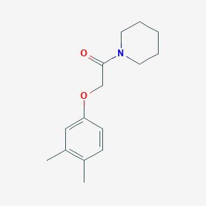 2-(3,4-Dimethylphenoxy)-1-(piperidin-1-yl)ethanone