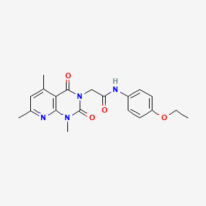 N-(4-ETHOXYPHENYL)-2-{1,5,7-TRIMETHYL-2,4-DIOXO-1H,2H,3H,4H-PYRIDO[2,3-D]PYRIMIDIN-3-YL}ACETAMIDE