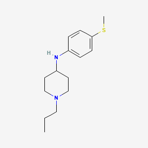 N-(4-methylsulfanylphenyl)-1-propylpiperidin-4-amine