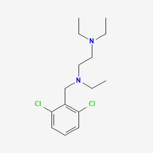 N'-[(2,6-dichlorophenyl)methyl]-N,N,N'-triethylethane-1,2-diamine