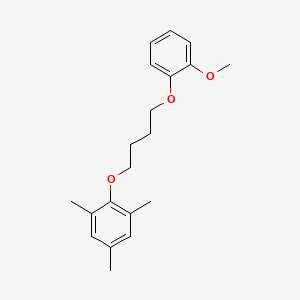 2-[4-(2-methoxyphenoxy)butoxy]-1,3,5-trimethylbenzene