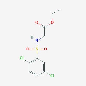 ethyl N-[(2,5-dichlorophenyl)sulfonyl]glycinate