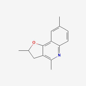 2,4,8-trimethyl-2,3-dihydrofuro[3,2-c]quinoline