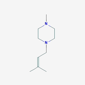 1-methyl-4-(3-methyl-2-buten-1-yl)piperazine