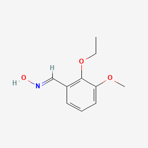 molecular formula C10H13NO3 B5244302 Benzaldehyde, 2-ethoxy-3-methoxy-, oxime 