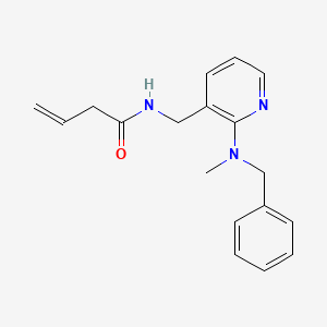 N-({2-[benzyl(methyl)amino]-3-pyridinyl}methyl)-3-butenamide