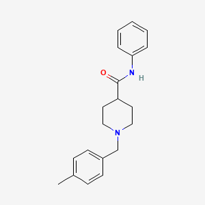 1-(4-methylbenzyl)-N-phenyl-4-piperidinecarboxamide