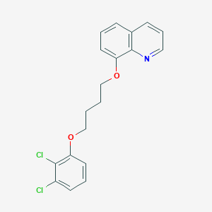 8-[4-(2,3-dichlorophenoxy)butoxy]quinoline