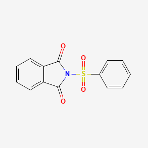 molecular formula C14H9NO4S B5245198 2-(Benzenesulfonyl)isoindole-1,3-dione CAS No. 19871-20-6