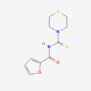 N-(thiomorpholine-4-carbothioyl)furan-2-carboxamide