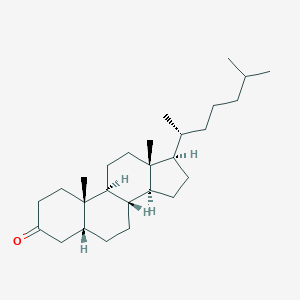 molecular formula C27H46O B052462 5beta-Cholestan-3-one CAS No. 601-53-6