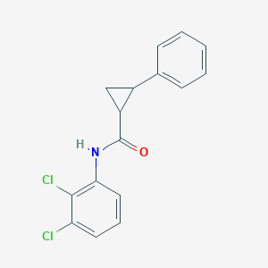 molecular formula C16H13Cl2NO B5246286 N-(2,3-dichlorophenyl)-2-phenylcyclopropanecarboxamide 