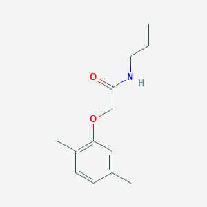 molecular formula C13H19NO2 B5246570 2-(2,5-dimethylphenoxy)-N-propylacetamide 