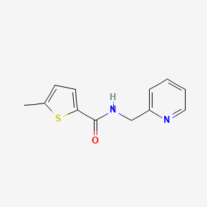 5-methyl-N-[(pyridin-2-yl)methyl]thiophene-2-carboxamide