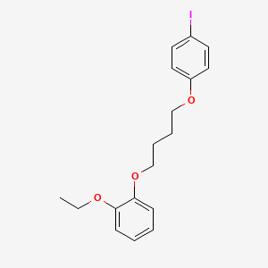 1-ethoxy-2-[4-(4-iodophenoxy)butoxy]benzene