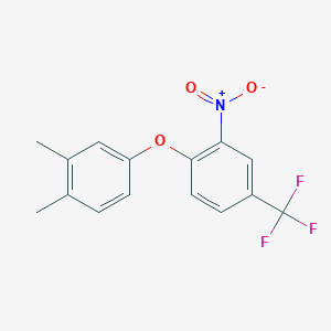 1,2-Dimethyl-4-[2-nitro-4-(trifluoromethyl)phenoxy]benzene