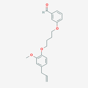 3-[4-(4-allyl-2-methoxyphenoxy)butoxy]benzaldehyde