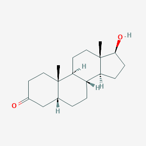molecular formula C19H30O2 B052473 5β-二氢睾酮 CAS No. 571-22-2