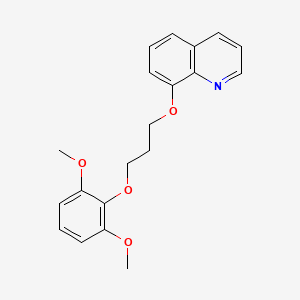 8-[3-(2,6-dimethoxyphenoxy)propoxy]quinoline