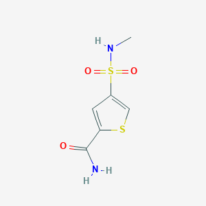 4-(Methylsulfamoyl)thiophene-2-carboxamide