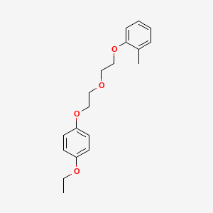 1-Ethoxy-4-[2-[2-(2-methylphenoxy)ethoxy]ethoxy]benzene