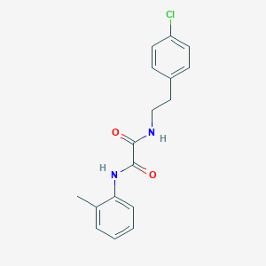 N-[2-(4-chlorophenyl)ethyl]-N'-(2-methylphenyl)oxamide