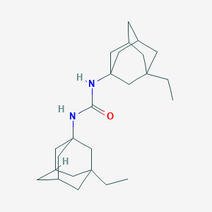 molecular formula C25H40N2O B5247849 N,N'-bis(3-ethyl-1-adamantyl)urea 