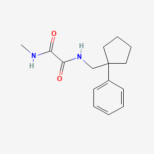 N-methyl-N'-[(1-phenylcyclopentyl)methyl]oxamide