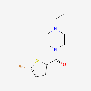 (5-BROMO-2-THIENYL)(4-ETHYLPIPERAZINO)METHANONE