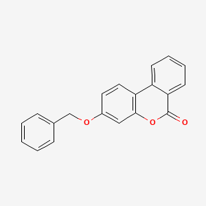 molecular formula C20H14O3 B5248229 3-(benzyloxy)-6H-benzo[c]chromen-6-one 