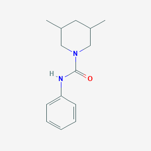 3,5-DIMETHYL-N~1~-PHENYLTETRAHYDRO-1(2H)-PYRIDINECARBOXAMIDE