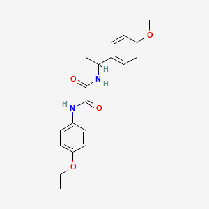 N-(4-ethoxyphenyl)-N'-[1-(4-methoxyphenyl)ethyl]oxamide