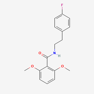 N-[2-(4-fluorophenyl)ethyl]-2,6-dimethoxybenzamide