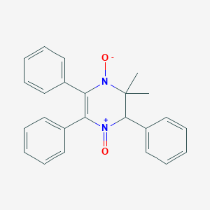 2,2-dimethyl-3,5,6-triphenyl-2,3-dihydropyrazine 1,4-dioxide