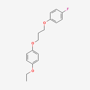 1-ethoxy-4-[3-(4-fluorophenoxy)propoxy]benzene