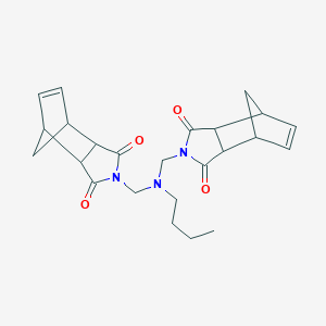 4-({BUTYL[(3,5-DIOXO-4-AZATRICYCLO[5.2.1.0~2,6~]DEC-8-EN-4-YL)METHYL]AMINO}METHYL)-4-AZATRICYCLO[5.2.1.0~2,6~]DEC-8-ENE-3,5-DIONE