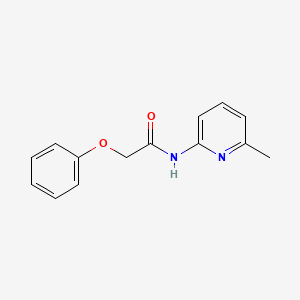 molecular formula C14H14N2O2 B5249278 N-(6-methylpyridin-2-yl)-2-phenoxyacetamide 