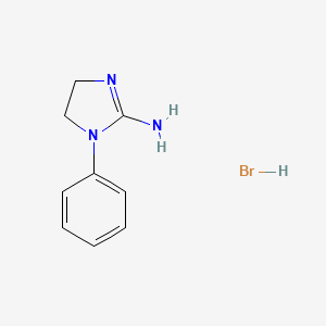 1-phenyl-4,5-dihydro-1H-imidazol-2-amine hydrobromide