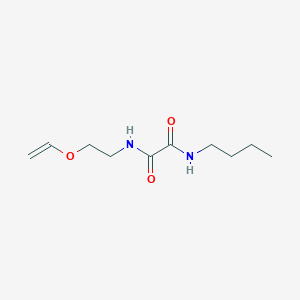 molecular formula C10H18N2O3 B5249468 N-butyl-N'-[2-(vinyloxy)ethyl]ethanediamide 