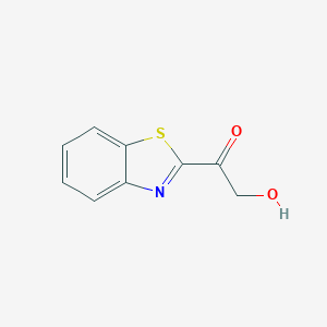 B052495 2-(Hydroxyacetyl)benzothiazole CAS No. 122229-28-1
