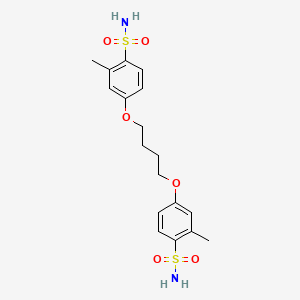 4-{4-[4-(Aminosulfonyl)-3-methylphenoxy]butoxy}-2-methyl-1-benzenesulfonamide