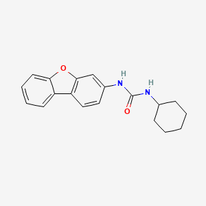 1-Cyclohexyl-3-dibenzofuran-3-ylurea