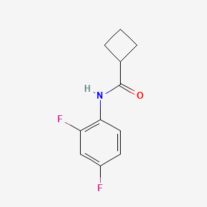 N-(2,4-difluorophenyl)cyclobutanecarboxamide