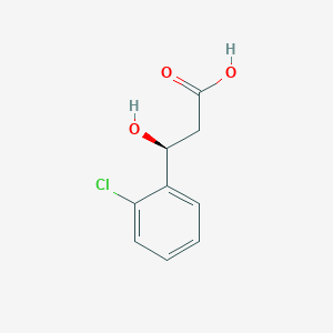 B052496 (betaS)-2-Chloro-beta-hydroxybenzenepropanoic Acid CAS No. 914086-00-3