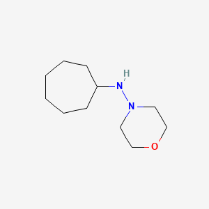 N-cycloheptylmorpholin-4-amine